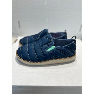 Olukai Womens Nohea Heu Slip-On Shoes Quilted Blue Size 6